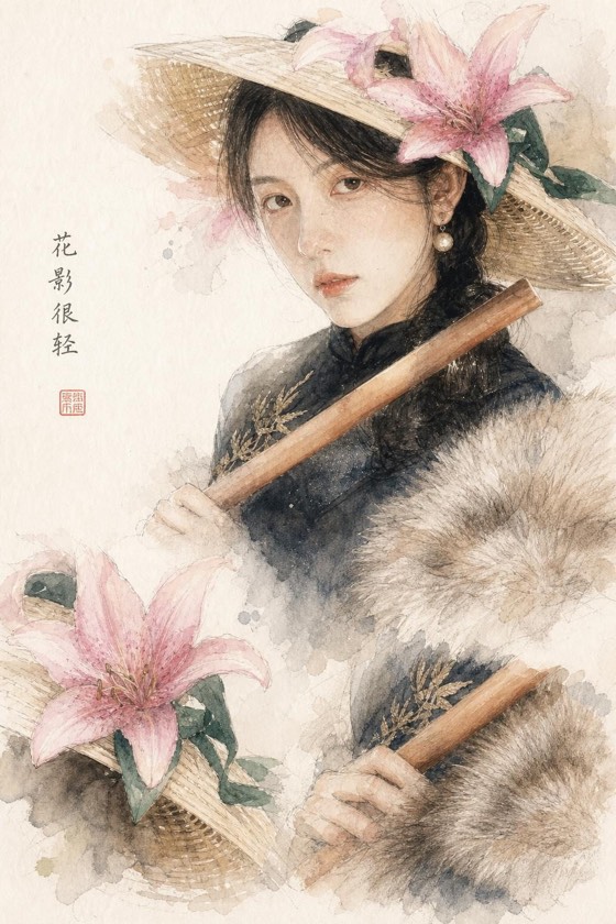 A Light Flower Shadow — Japanese Journal